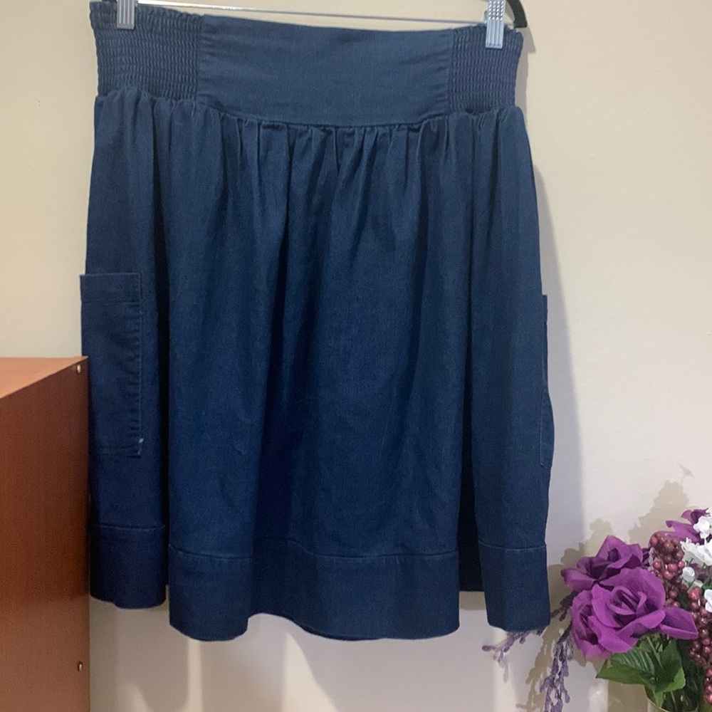 Denim skirt